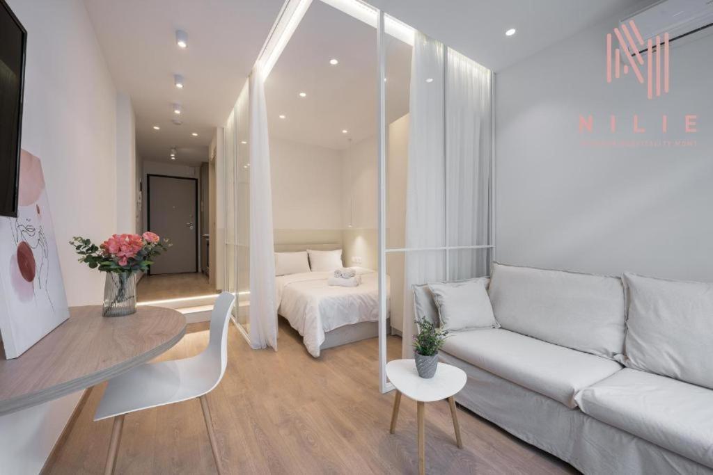 テッサロニキV1 Boutique Nilie Hospitality Mgmtアパートメント エクステリア 写真