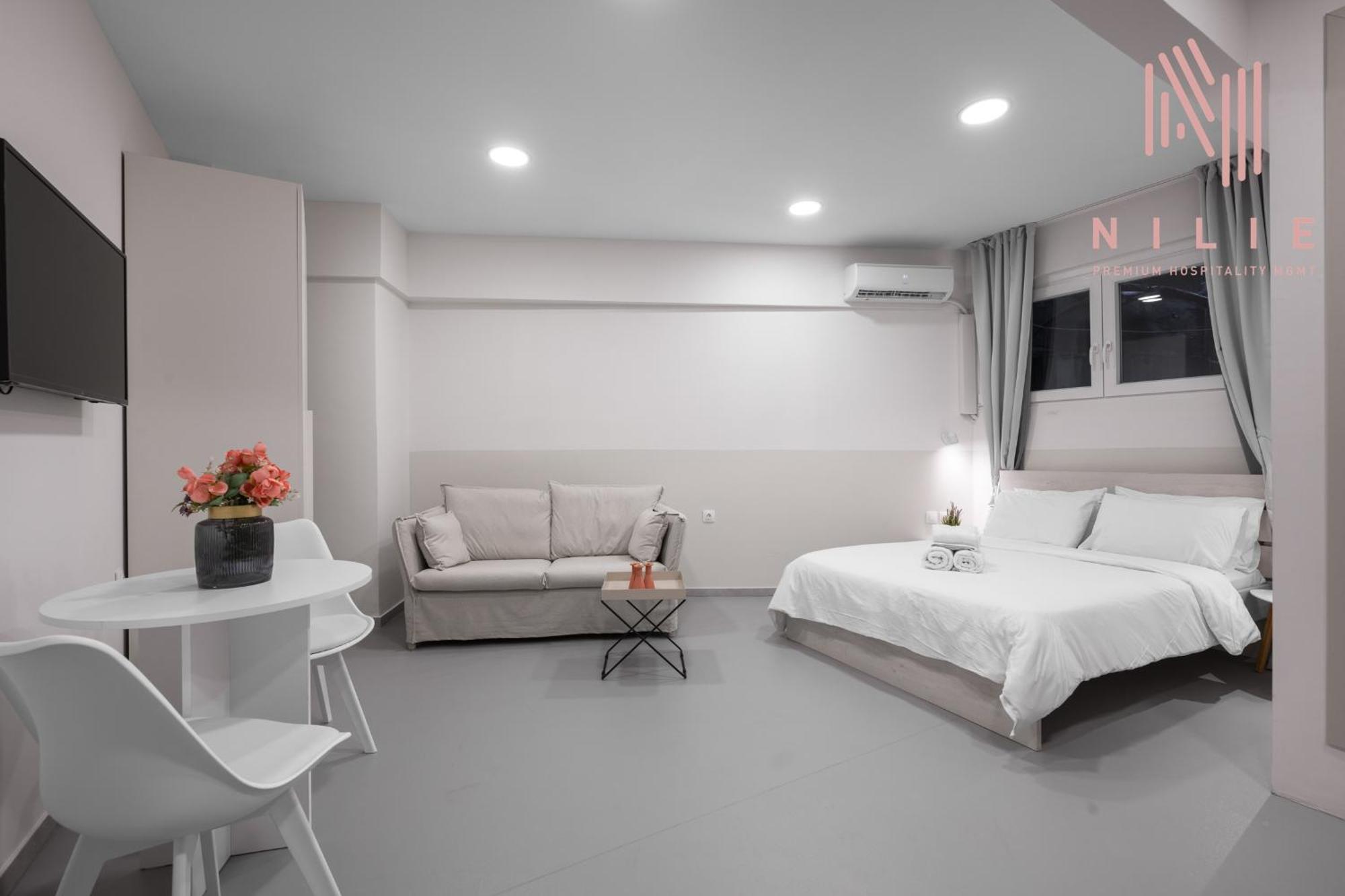 テッサロニキV1 Boutique Nilie Hospitality Mgmtアパートメント エクステリア 写真